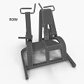 Yellow And Black Leg Press Machine For Home Gym Strength Training With Adjustable Seat