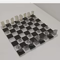 Modern Chess Crystal Chess 3d model