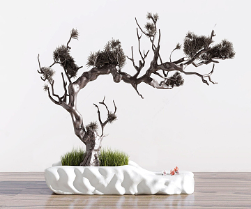 New Chinese Bonsai 3d model