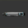 Sci-fi Pistol Sci-fi Firearms Next Generation Firearms Sci-fi Game Gun Games Firearms Game Gun 3d model