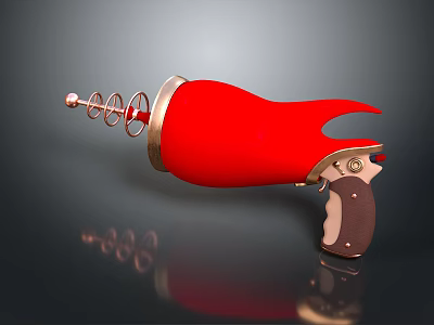 Sci-fi Pistol Sci-fi Firearms Next Generation Firearms Sci-fi Game Gun Games Firearms Game Gun 3d model