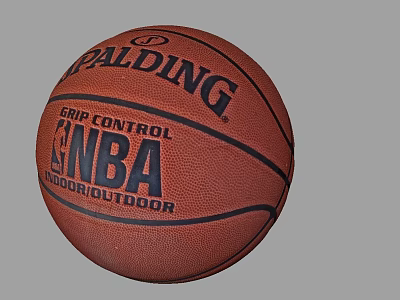 Spalding Official NBA Grip Control Indoor Outdoor Basketball With High Grip Design 3d model