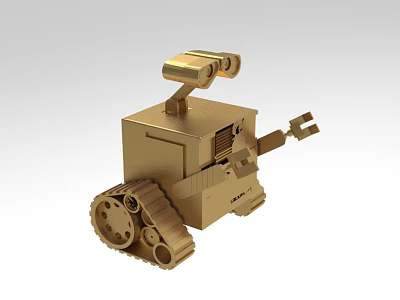 Metal shape high-end gift jewelry modeling desktop decoration 1671 3d model