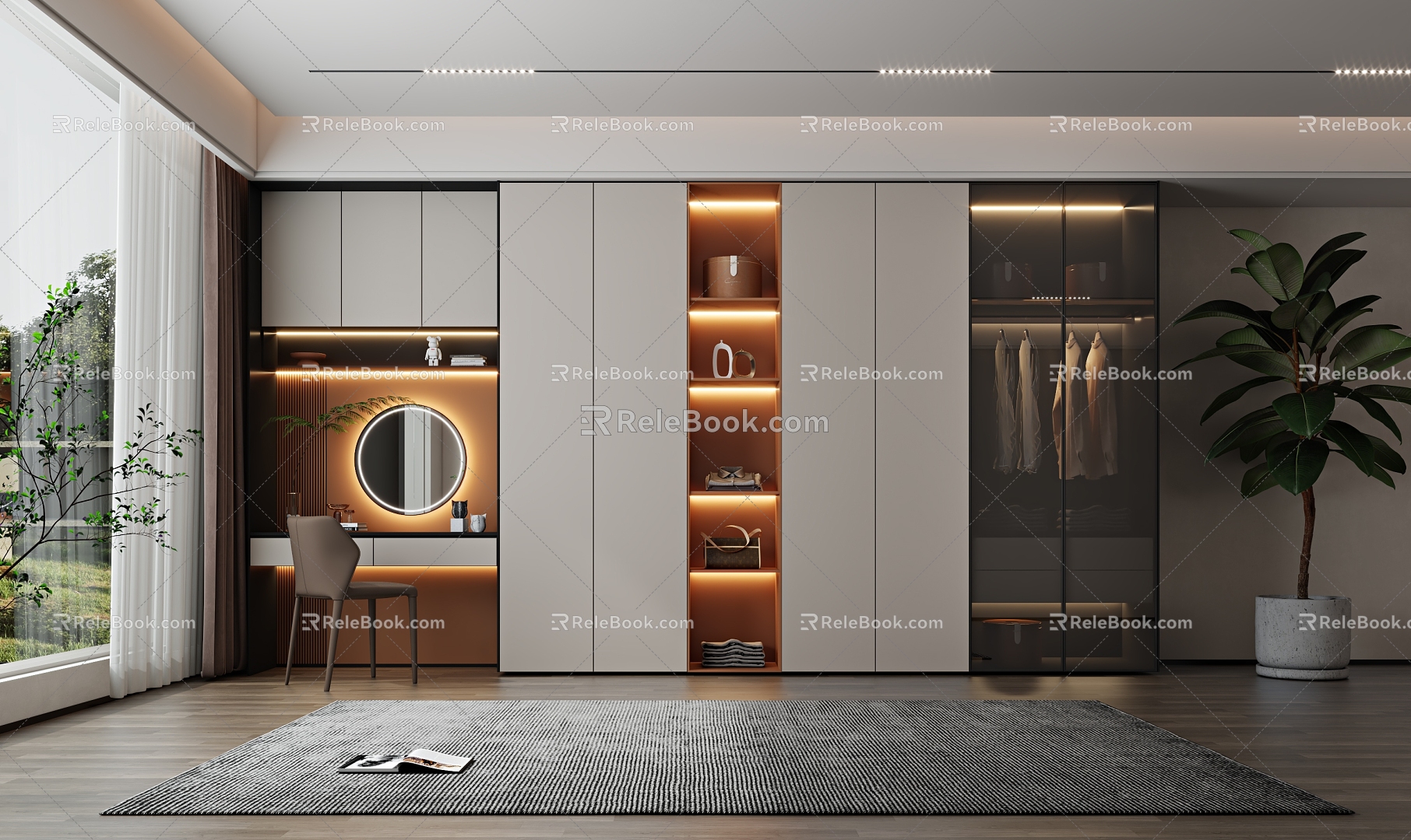 wardrobe dresser 3d model