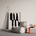 Lazy Sofa 3d model