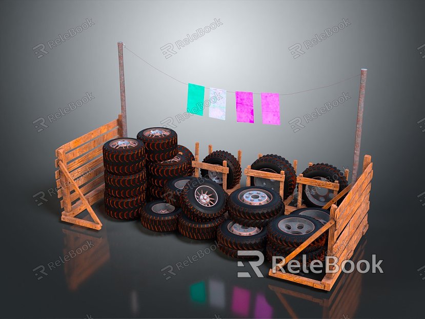 Modern tire tire wheel Volkswagen wheel hub model