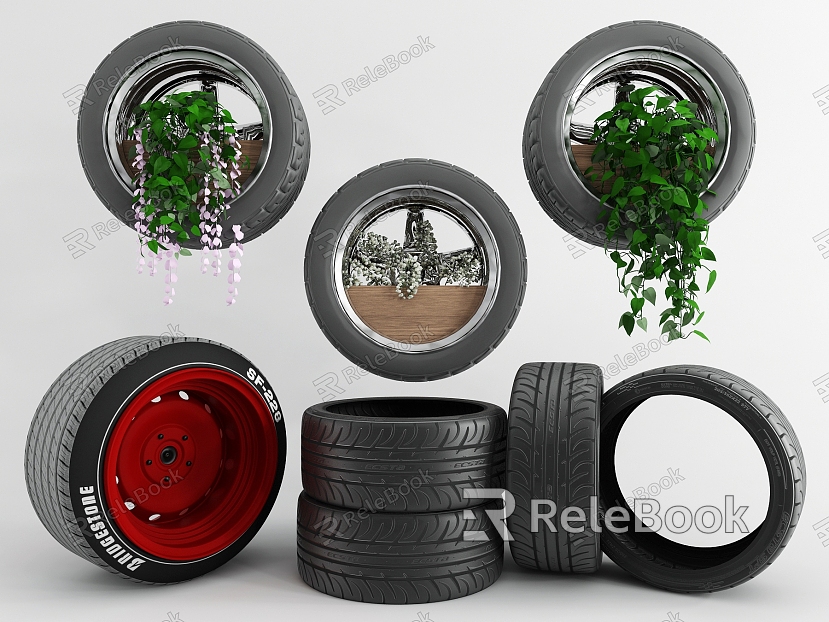 Tyre Green Plant model