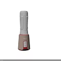 SAVYO Two Handheld Household Appliances Gray Beige with Red Accents and Control Buttons
