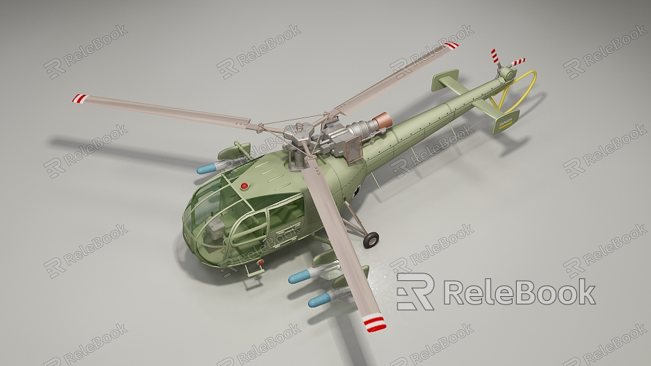 Modern Helicopter model