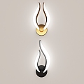 Modern minimalist wall lamp 3d model