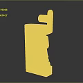 Durable Copper Lighter with Textured Surface Compact Design and Push Ignition Mechanism