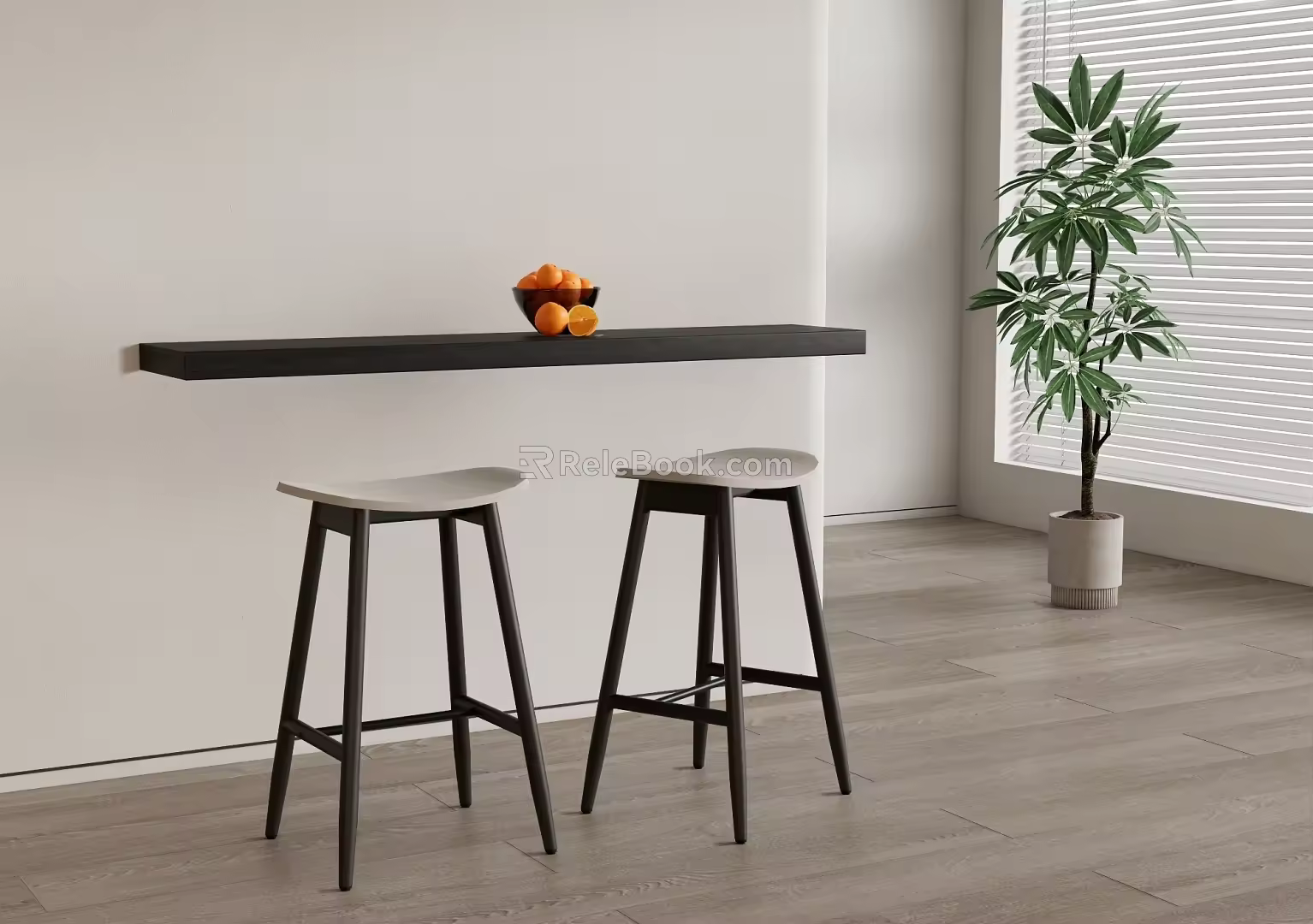 Bar Chair Bar Stool High Stool 3d model