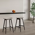 Bar Chair Bar Stool High Stool 3d model