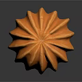 Orange Pumpkin Shaped Decorative Home Living Accessory For Table Decoration