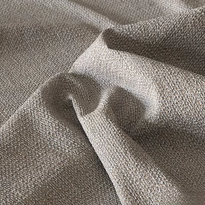 Gray Woven Fabric Component With Intricate Texture And Soft Folds 3d model