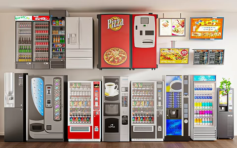 Refrigerator Freezer 3d model