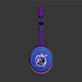 Over Ear Purple and Blue Headphones with Cat Ear Design Modern Electronic Device