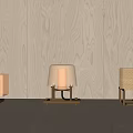 Light Luxury Table Lamp Metal Table Lamp 3d model