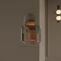 Modern Wall Lamp With Artistic Arch Design For Indoor Elegant Lighting