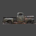 Old Truck 3d model