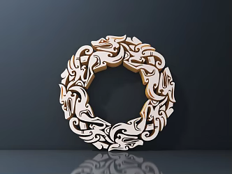 Chinese Carved Hardware All Kinds of Carved All Kinds of Carved 3d model