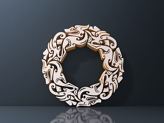 Chinese Carved Hardware All Kinds of Carved All Kinds of Carved 3d model