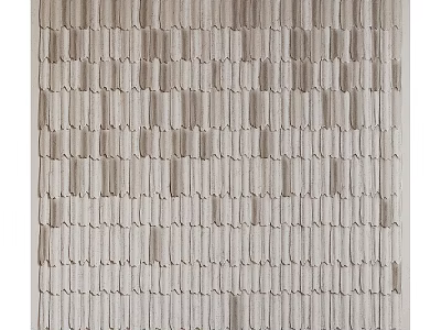 Modern Minimalist Wall Decor With 3D Geometric Texture And Neutral Wooden Tones 3d model