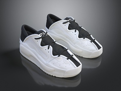 Modern Shoes Adidas Travel Shoes 3d model