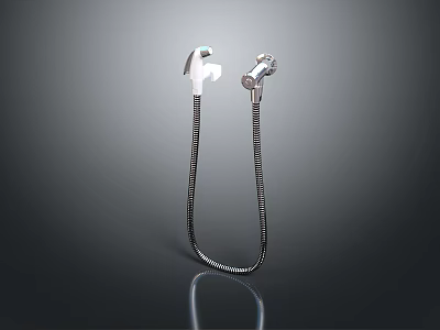 Modern Wireless Earbuds With Sleek Design And Comfortable Fit 3d model