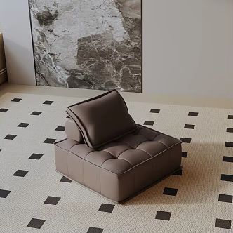 modern leisure chair 3d model