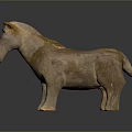 Ancient Terracotta Horse Figurine With Traditional Clay Craftsmanship And Classic Design