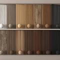 Various Wooden Flooring Samples With Different Colors And Textures On Shelf