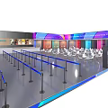 Modern Leisure Area With Comfortable Seating Colorful Decor Open Layout And Bright Lighting
