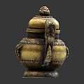 Classical Brass Teapot With Intricate Carved Patterns Decorative Handle And Lid Finial