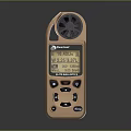 Kestrel Handheld Wind Speed Meter With Digital Display Showing Wind Speed And Impeller