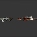 Various Fish Species in Different Colors Arranged in Circle on Dark Background