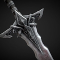 Medieval Dark Fantasy Weapons 3d model