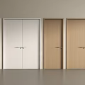 Modern Interior Doors In White And Wooden Finishes With Single And Double Panel Styles