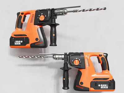 Electric tool impact drill electric hammer lithium electric tool electric drill 3d model