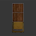 Vintage Yellow Truck With Wooden Bed And Retro Exterior Design