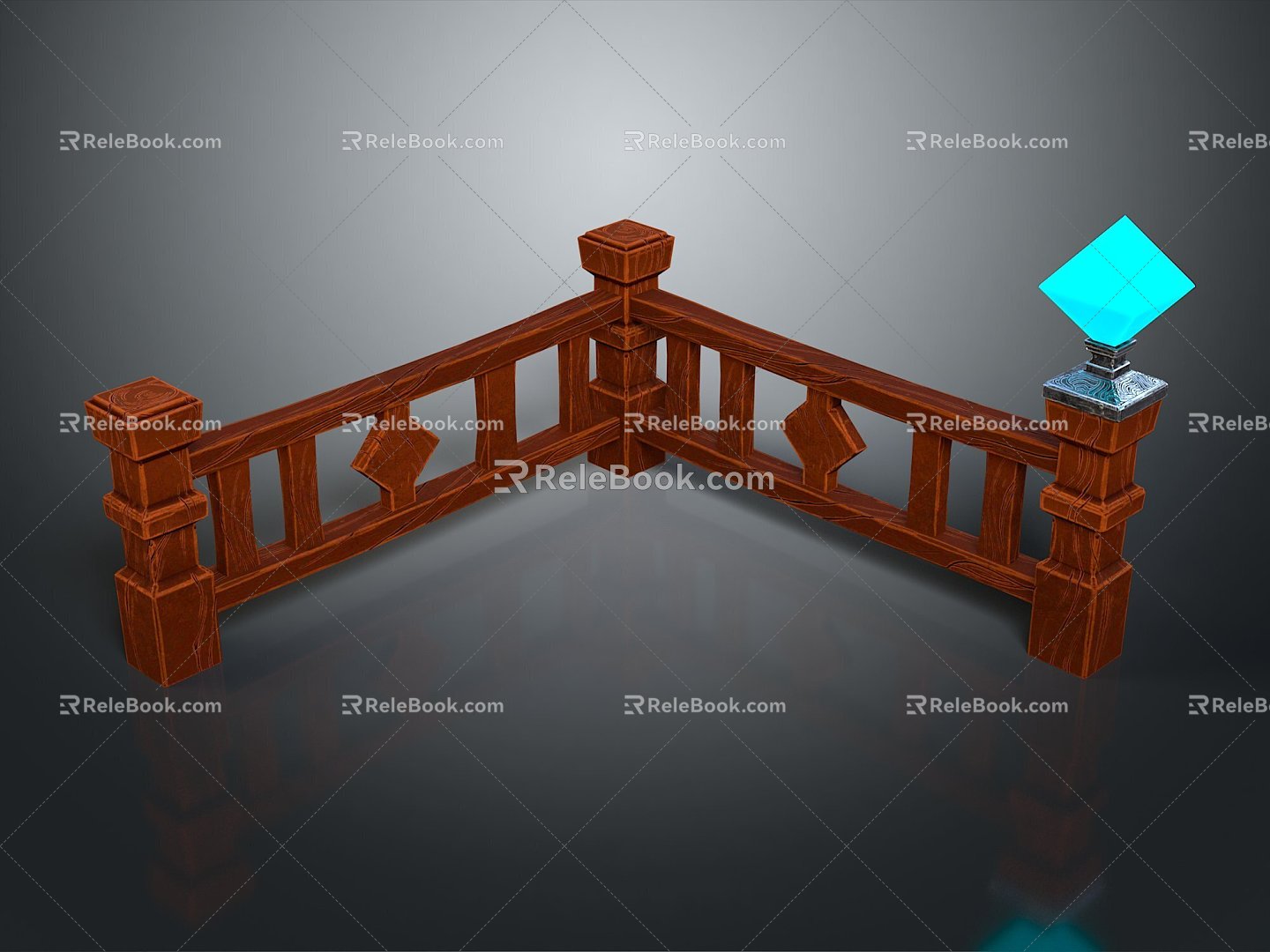 Stairs Fence Gate Fence Wall Defense Wall Wooden Fence Fence Iron Fence Floriculture Fence 3d model