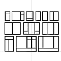 Various Window Design Types With Different Frame Styles And Sizes 3d model