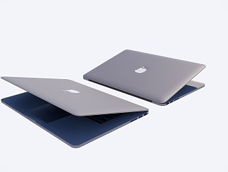 Modern Laptop 3d model