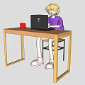 Character Game Role 3d model