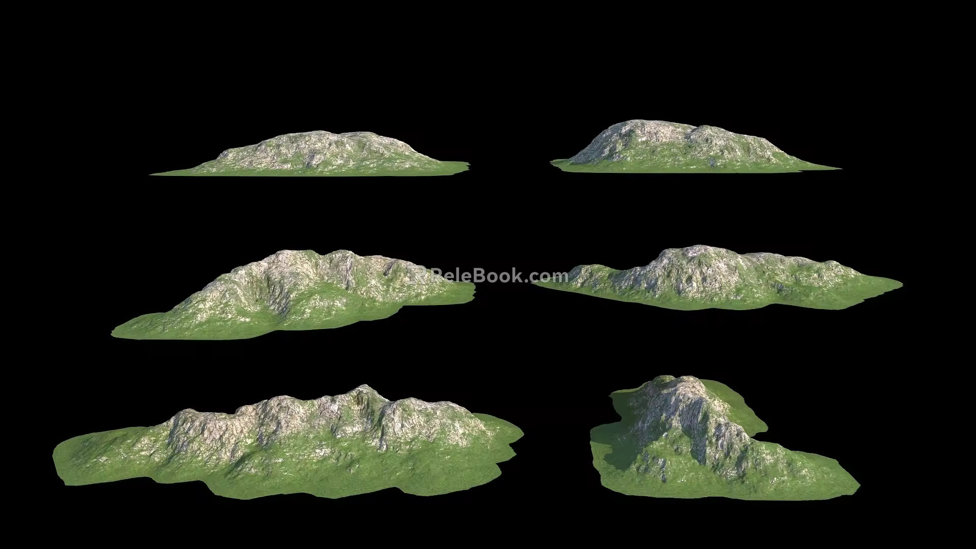 Mountain Range Mountain Peak Mountain View Mountain Natural Scenery Mountain Valley Mountain Peak Mountain 3d model