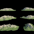 Mountain Range Mountain Peak Mountain Mountain View Mountain Natural Scenery Mountain Valley Mountain Peak Mountain 3d model