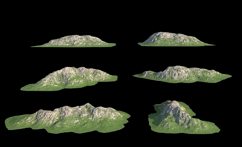 Mountain Range Mountain Peak Mountain View Mountain Natural Scenery Mountain Valley Mountain Peak Mountain 3d model