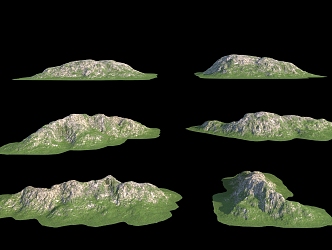 Mountain Range Mountain Peak Mountain View Mountain Natural Scenery Mountain Valley Mountain Peak Mountain 3d model