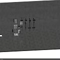 Modern Black Shower Heads With Towel Racks Toilet Sink And Bathroom Accessories