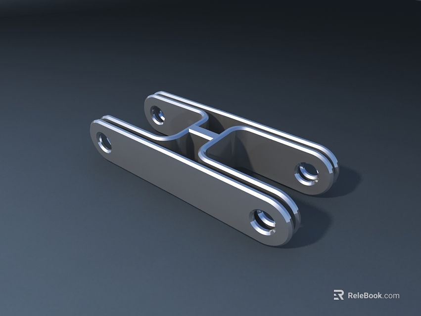 Modern Commercial Airliner With White Fuselage And Wings Flying Over Clouds 3d model 